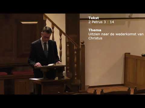 09-11-2020 19:00 Dagsluiting geleid door Dhr. A. Tanis