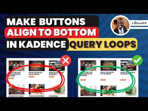 🔥How to Align Buttons to the Bottom of Your Query Cards in Kadence Query Loops [Full Details]