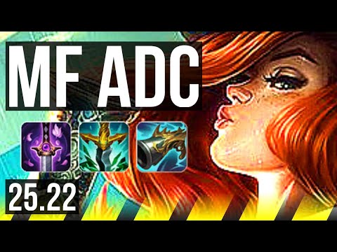 MISS FORTUNE & Maokai vs JINX & Lulu (ADC) | 25/2/9, Quadra, Legendary, 45k DMG | KR Master | 25.22