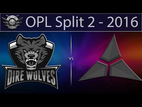 [LoL OPL] DW vs AE Game 1 | OPL 2016 Split 2 (11.07.2016) - Dire Wolves vs Abyss Esports