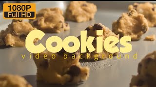 Full HD Baking Cookies Video Background / Footage / Short Clip (Copyright Free - No Copyright)