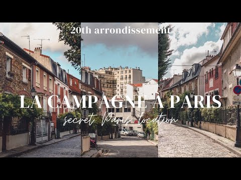 LA CAMPAGNE À PARIS // A secret village in the 20th arrondissement