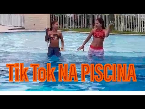 DESAFIO DO TIK TOK NA PISCINA