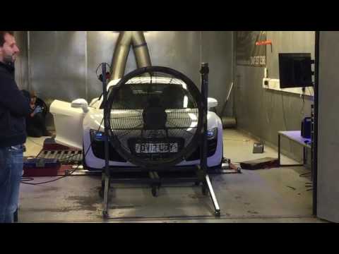 Audi R8 V10 Dyno Run Surrey Rolling Road