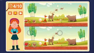 Viki Spotter: Zoo, Level 14 Walkthrough, 1080p/60FPS.