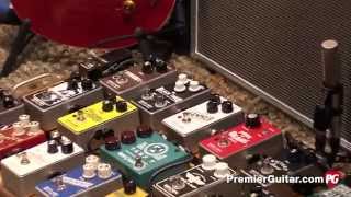 Video thumbnail for SNAMM '15   Greer Amplification Black Tiger Delay Device & Hammer Demos by Premier Guitar
