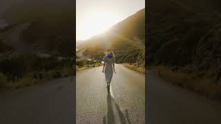 Download lagu StockVideo -A Woman Walking on an Empty Road | non copyright | Free Download | shorts mp3
