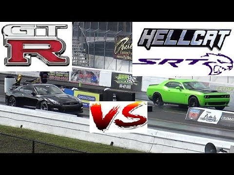 850 HP HELLCAT vs 800 HP GTR - Has Godzilla met his Match?  - ROAD TEST®