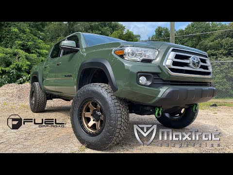 Toyota Tacoma Gets 4 Inch Lift With Maxtrac Spindles