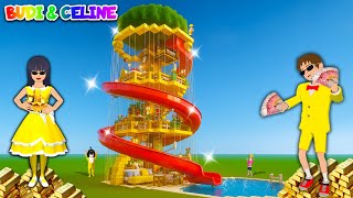 Download lagu Rich Little Yuta Mio Has a Luxurious New Multi-Storey Treehouse All in Gold 🥳 | Celine Is Afraid ... mp3