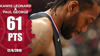 Kawhi Leonard - Paul George - Los Angeles Clippers