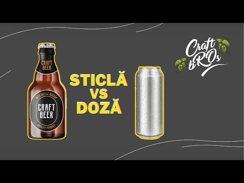Despre bere - Sticlă vs Doză