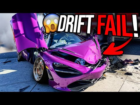 Thumbnail for *EXPENSIVE* CAR SHOW-OFF FAILS [BAD DRIVERS!] by Porsche 911, Porsche 911 GT3, Lamborghini, Ferrari, Supercar, LaFerrari, United States, Porsche, Mazda, Subaru, BMW, video, WiLL, Car, Ferrari 488, Lamborghini Aventador, Ferrari 458, vide, Ford GT