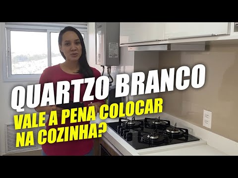 Quartzo branco na cozinha vale a pena? Preço - cuidado - limpeza - arrependimento