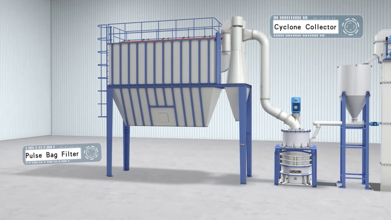 gypsum powder making machine