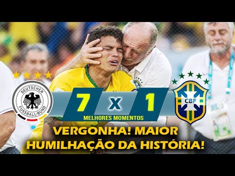 Brasil 1 x 7 Alemanha - melhores momentos (GLOBO HD 1080p) Copa do Mundo Brasil 2014