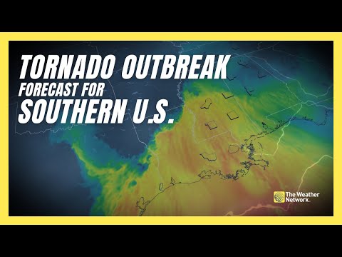 Significant Tornado Outbreak Threatens Southern u.s. This Weekend