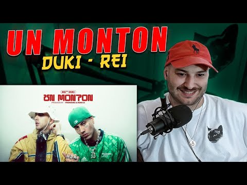 REACCION: Rei, Duki - UN MONTÓN (Video Oficial)