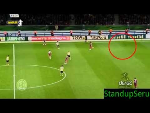 Running GHOST at Match of BVB Dortmund vs Bayern Munich