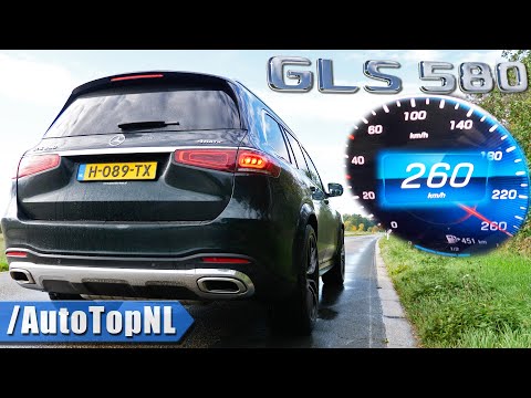 Mercedes Benz GLS 580 V8 ACCELERATION & TOP SPEED by AutoTopNL