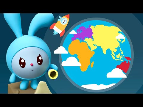 Выше неба 🌤️ — Малышарики — Лучшие серии — Сборник серий о небесных явлениях