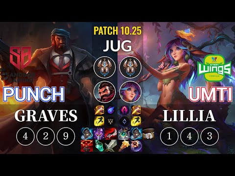 SB Punch Graves vs JAG UmTi Lillia Jungle - KR Patch 10.25
