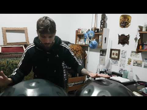 Toto`s room - Handpan music by Renguetrip - Aukin handpan, Lupan handpan
