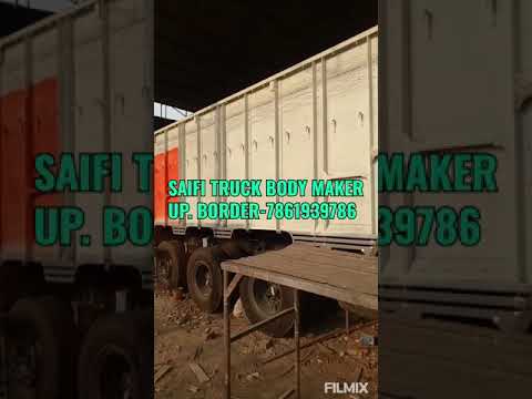 Dry open truck body cabin fabrication, pan india