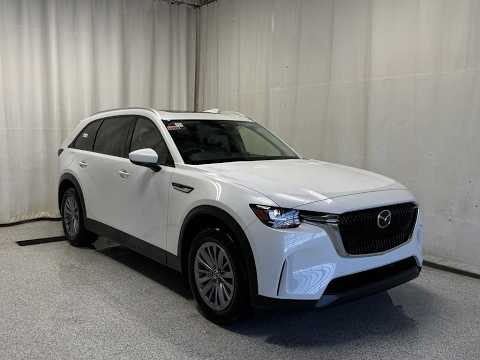2026 Mazda CX-90 MHEV GS-L AWD in White for sale at Park Mazda in Sherwood Park, AB