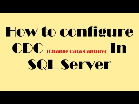 So konfigurieren Sie CDC in SQL Server