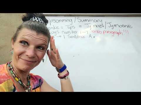 Summary in Afrikaans 