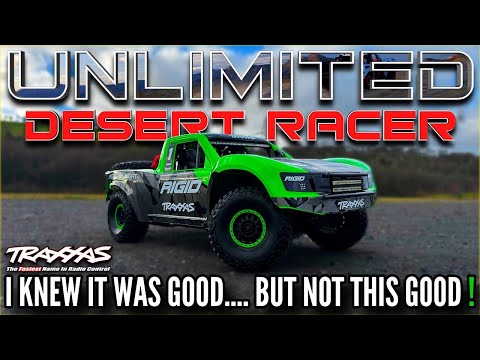 Traxxas Unlimited Desert Racer EPIC First Run !
