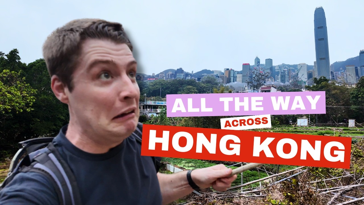 Can I Walk Across HONG KONG In A Day? | Let's Walk!