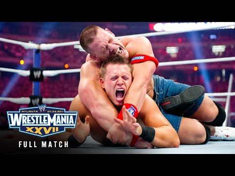 FULL MATCH — The Miz vs. John Cena — WWE Title Match: WrestleMania XXVII