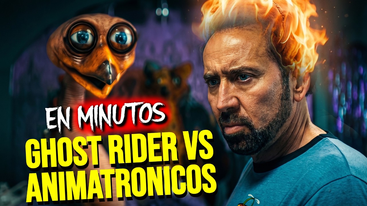 GHOST RIDER VS ANIMATRONICOS (Resumen) EN MINUTOS