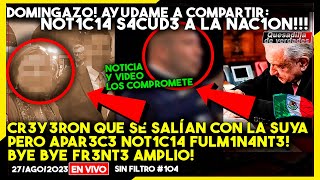 N0T1C14 FULM1N4NT3: CR3Y3R0N QUE SE SAL1AN CON LA SUYA FRENTE AMPLIO C0RRUPT0 EN JU3G0!