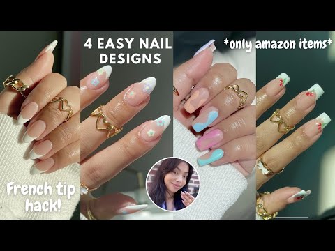 French Tip Nail Designs Pinterest