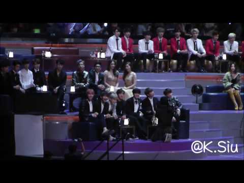 [FANCAM] 161202 2016 MAMA BTS's Reaction to Gallant