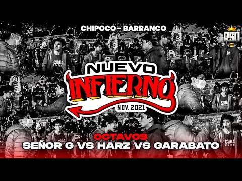 SEÑOR G VS HARZ VS GARABATO (OCTAVOS) // FECHA #5 NUEVO INFIERNO X RAPSODIA