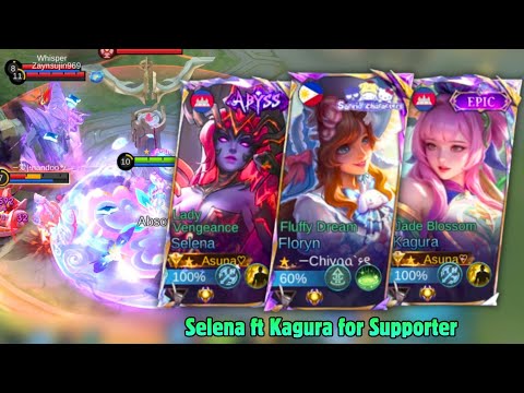 I Picked Kagura & Selena for Carrying My Beautiful Squad Member 🤭!! 
