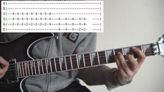 Hammerhead by Offspring - Full Guitar Lesson &amp; Tabs