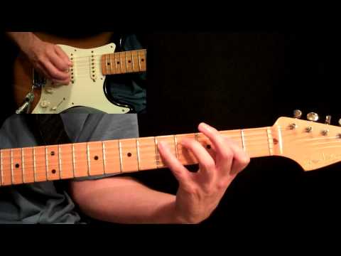 Led Zeppelin - Rock N Roll Guitar Lesson Pt.1 - All Rhythm Guitar Parts