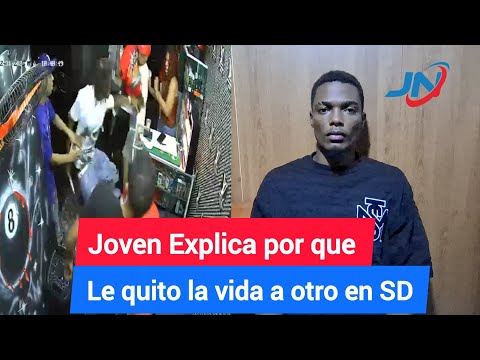 Young man involved in death during New Year's brawl surrenders to the National Police in Los Mina