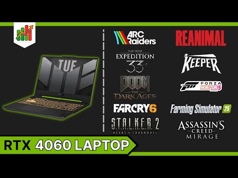 RTX 4060 Laptop: 10 Games Tested - Is it worth buying?