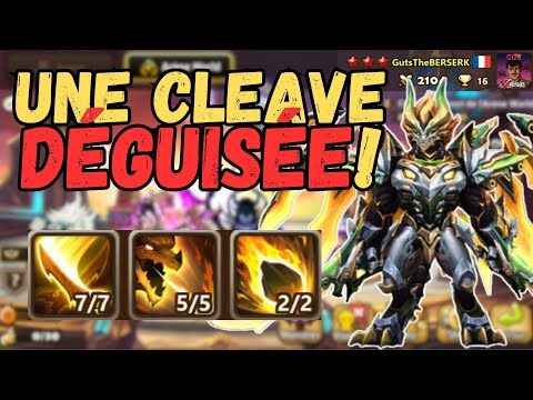 He disguises his CLEAVE as a CLEAVE-CC! SUMMONERS WAR