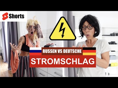 😂Russen VS Deutsche - Stromschlag abbekommen...