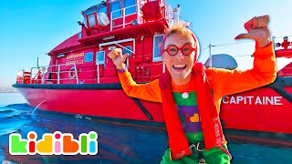 Discover Firefighters at Sea | Educational Videos for Kids | Kidibli