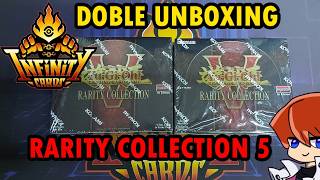 Unboxing Doble Rarity Collection 5 Gracias a @infinitycards TeamSetoX Yu-Gi-Oh!