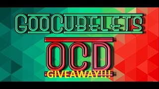 GOOCUBELETS: OCD GIVEAWAY!!!
