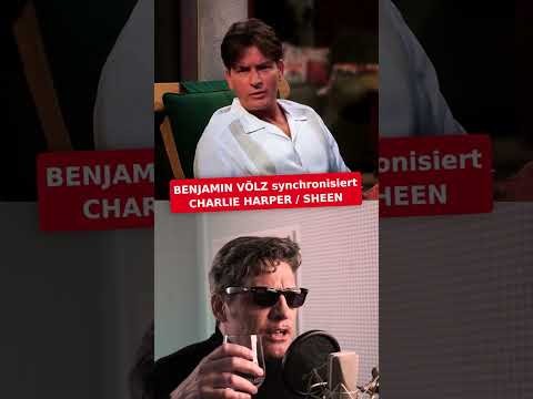 Benjamin Völz dubs Charlie Harper / Charlie Sheen in "Two and a Half Men"